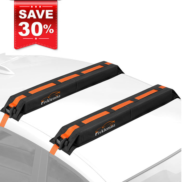 Fivklemnz Soft Roof Rack Pads