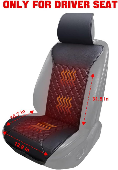 FIVKLEMNZ Universal Heated Seat Cushion 12V/24V