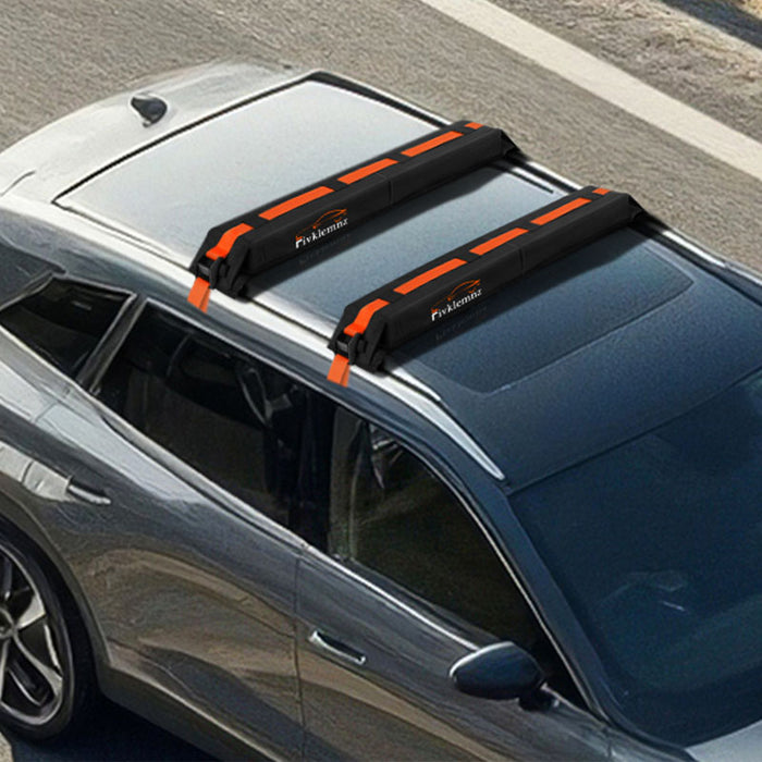 Fivklemnz Soft Roof Rack Pads